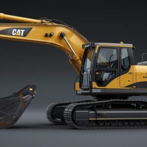 Excavadora de cadenas Caterpillar 320D con brazo articulado