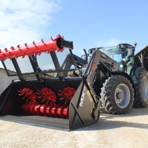 Cazo de excavación reforzado HD 800 mm con dientes de acero