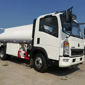 Camión cisterna de combustible rígido 6x2 para transporte de hidrocarburos